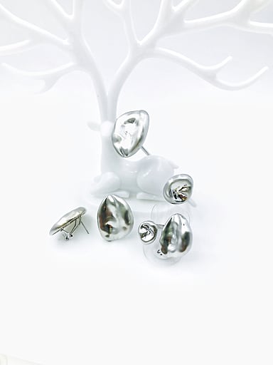 Zinc Alloy Minimalist Irregular Ring Earring And Bracelet Set