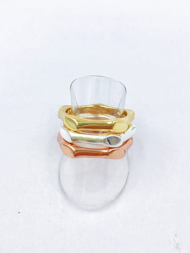 Brass Trend Stackable Ring