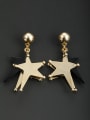 thumb New design Gold Plated Star Drop drop Earring in Multicolor color 0