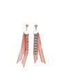 thumb The new  Nylon Charm Drop drop Earring with Pink 0