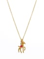 thumb Personalized Gold Plated Copper Gold Animal Motif Necklac 0