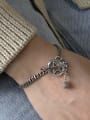 thumb 925 Sterling Silver With Gun Plated Vintage Hollow Star  Bracelets 1