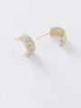 thumb Alloy With Gold Plated Fashion Geometric Stud Earrings 1