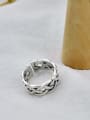 thumb Vintage Sterling Silver With Vintage Hollow Geometric Free Size Rings 0