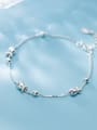 thumb 925 Sterling Silver With Platinum Plated Trendy Irregular Bracelets 0