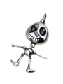 thumb Vintage Sterling Silver With Personality Joints Can Be Activated Skull Diy 0