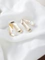 thumb Alloy With Gold Plated Fashion Irregular Stud Earrings 1