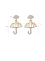 thumb Alloy With Gold Plated Fashion Irregular Drop Earrings 2