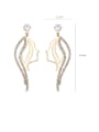 thumb Alloy With Gold Plated Trendy Irregular Drop Earrings 2