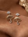 thumb Alloy With Gold Plated Fashion Irregular Drop Earrings 1