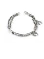 thumb Vintage  Sterling Silver With Antique Silver Plated Fashion Simple Love elephant  Bracelets 0