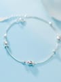 thumb 925 Sterling Silver With Platinum Plated Trendy Irregular Bracelets 1
