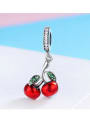 thumb 925 Silver Summer Cherry charms 3