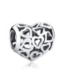 thumb 925 silver cute heart charms 0