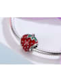 thumb 925 silver cute strawberry charms 2