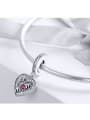 thumb 925 Silver Mother's Day Rose charms 2