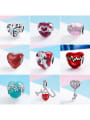 thumb 925 Sterling Silver With Antique Silver Plated Classic Heart charms 0