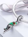 thumb 925 Silver Cute Parrot charms 1