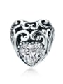 thumb 925 silver cute heart charms 0