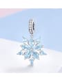 thumb 925 silver romantic snowflake charms 2