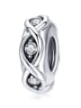 thumb 925 silver artificial zircon charms 0