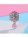 thumb 925 silver romantic flower charms 2