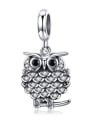 thumb 925 silver cute owl charms 0