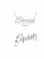 thumb "Sophie" Style Customized Personalized Name Necklace 4