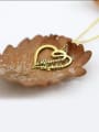 thumb Customize Overlapping Heart Two Name Necklace 2