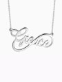 thumb Customized Infinity Style Name Necklace 0