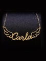 thumb personalized Angel Wings Name Necklace 1