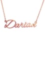thumb Custom Darian style  Name Necklace Silver 3