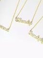 thumb Customize Silver "@" Sign Name Necklace 2
