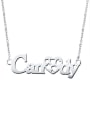 thumb Sweet Love Hollow Out Heart personalized  Name Necklace 0