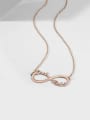 thumb Customized Silver Infinity Name Necklace 2