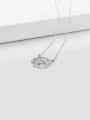 thumb Customize Monogram Necklace Sterling Silver 2