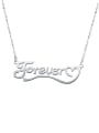 thumb Love You Forever Personalized Classic Name silver 0