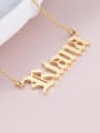 thumb Personalized Old English Font Name Necklace 1