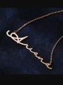 thumb Customized Signature Style Name Necklace 4
