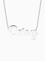 thumb Customized Name Necklace silver 0