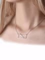 thumb Customized Sliver Heart Infinity Name Necklace 1