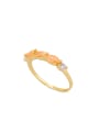 thumb Model No R012713-7 Gold Youself ! Gold Plated Copper Stone Band band ring 1