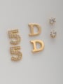 thumb Fashion Gold Plated  combined Studs stud Earring 0