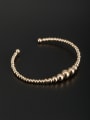 thumb Gold color Gold Plated Round Bangle 0