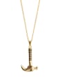 thumb Gold Plated Titanium Personalized Gold Beautiful necklace 0