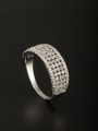 thumb GODKI Luxury Women Wedding Dubai Model No SJ045973R-001 New design Platinum Plated Copper Zircon Ring in White color 0