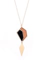 thumb Model No Q1009 Gold Plated Wood Personalized Multicolor Beautiful Necklac 0