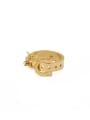 thumb Model No 1000080 The new Gold Plated Stainless steel Statement Band band ring with Gold 0