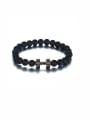 thumb Black color Zinc Alloy Beads Bracelet 0