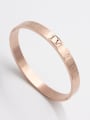 thumb Model No A000045H-004 Custom Rose  Bangle with Stainless steel   63MMX55MM 0